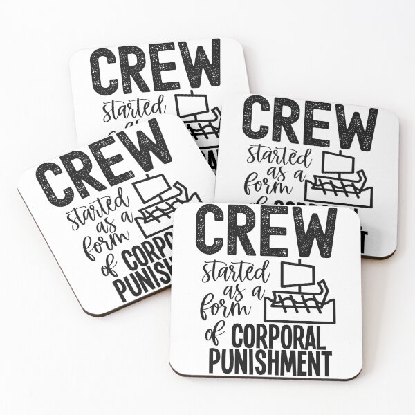 Item preview, Crew Started As A Form Of Corporal Punishment designed and sold by QuipSally.