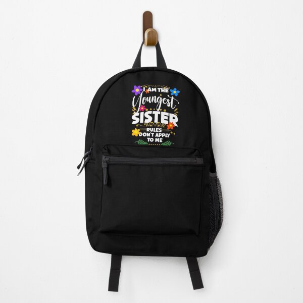 Item preview, I Am The Youngest Sister Rules Don't Apply To me, Funny Family Quote designed and sold by orangeblue21.