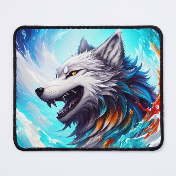 Item preview, Splash Wave Wolf designed and sold by wildlifezen.