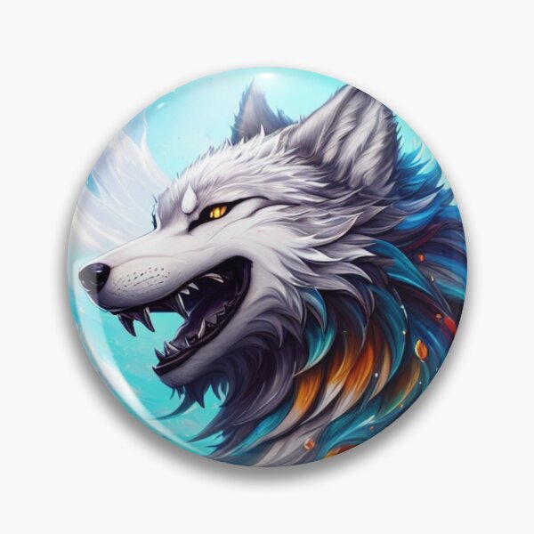 Item preview, Splash Wave Wolf designed and sold by wildlifezen.