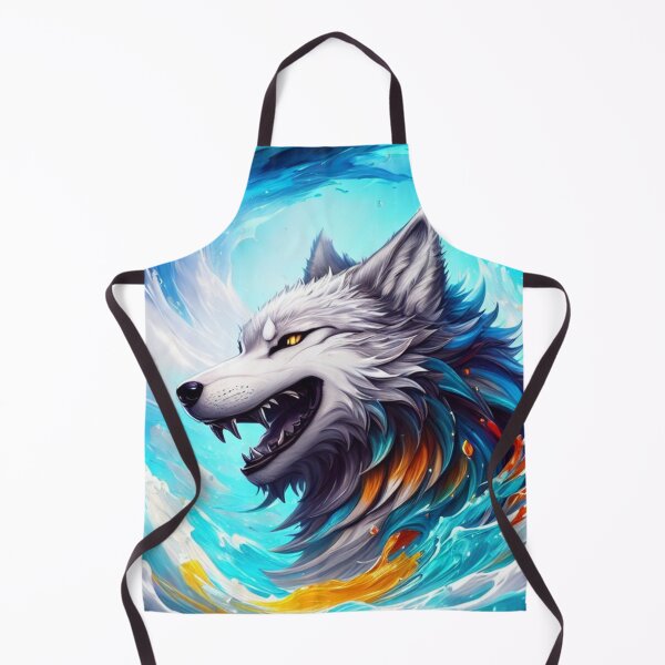 Item preview, Splash Wave Wolf designed and sold by wildlifezen.