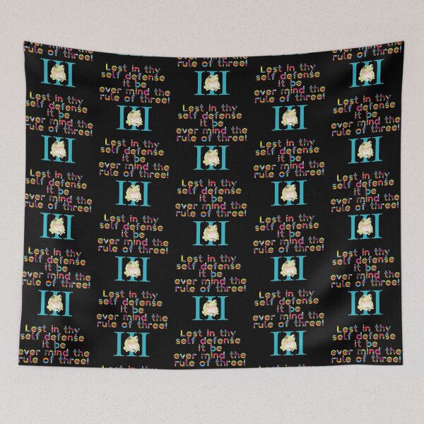 Item preview, Lest in They Self Defense it Be, Ever Mind the Rule of Three! Pagan humor designed and sold by SSustainable.