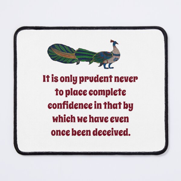 Item preview, It Is Only Prudent - Confidence Quote designed and sold by CrankyOldDude.