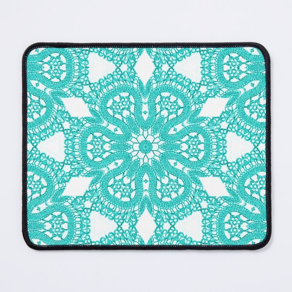 Item preview, Blue Ocean Lace Pattern designed and sold by bubbliciousart.