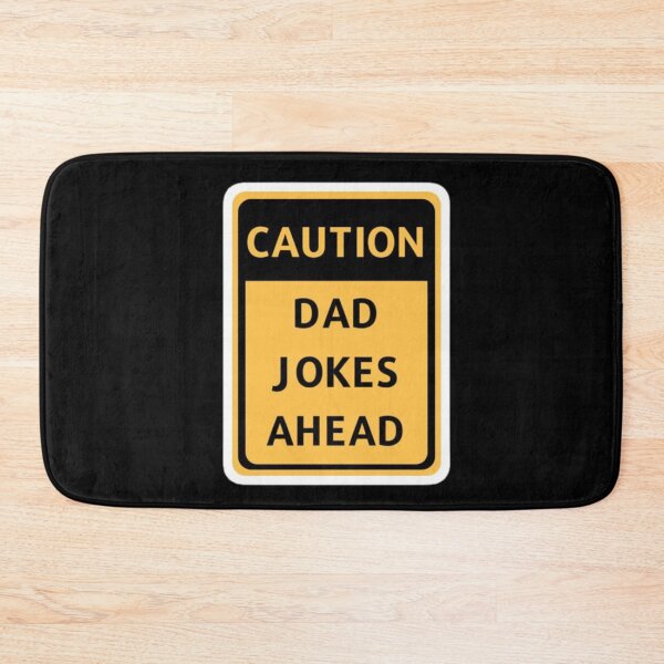 Item preview,  Caution Dad Jokes Ahead Essential Funny Gift designed and sold by AZIRRU ⭐⭐⭐⭐⭐ (954 reviews).