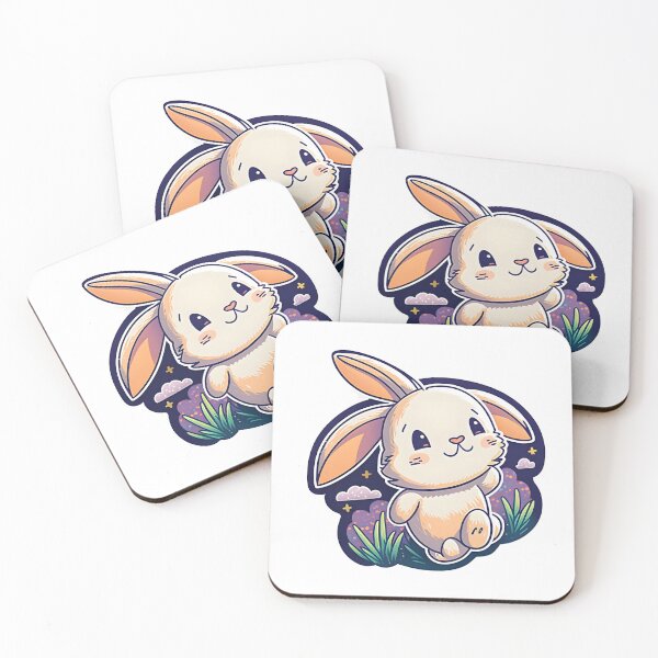 Item preview, Cute Bunny with Floppy Ears designed and sold by BHDesignCo.