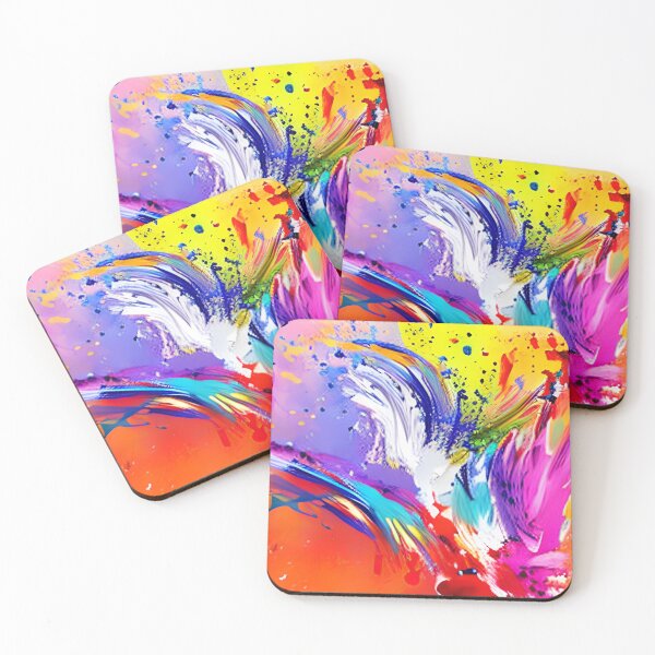 Item preview, Vibrant Abstractions Add a Pop of Color to Your Space with Stunning Art 11 designed and sold by marunoens01.