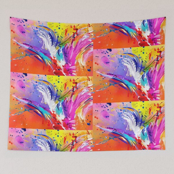 Item preview, Vibrant Abstractions Add a Pop of Color to Your Space with Stunning Art 11 designed and sold by marunoens01.