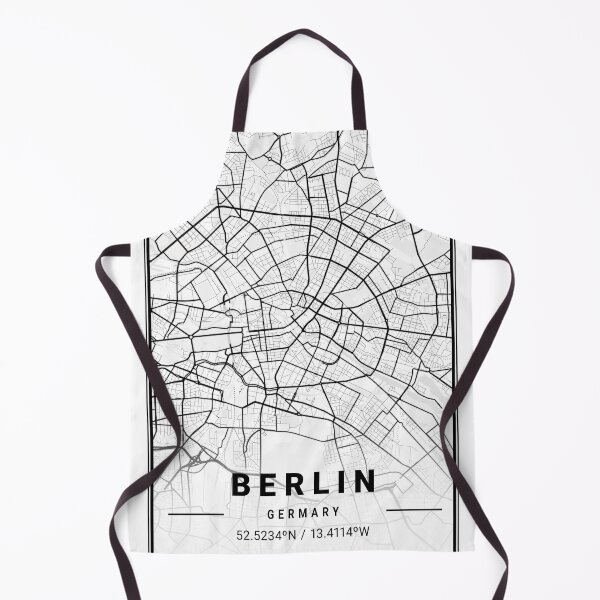 Item preview, City Map of Berlin Germany black and white designed and sold by More than Myriad.