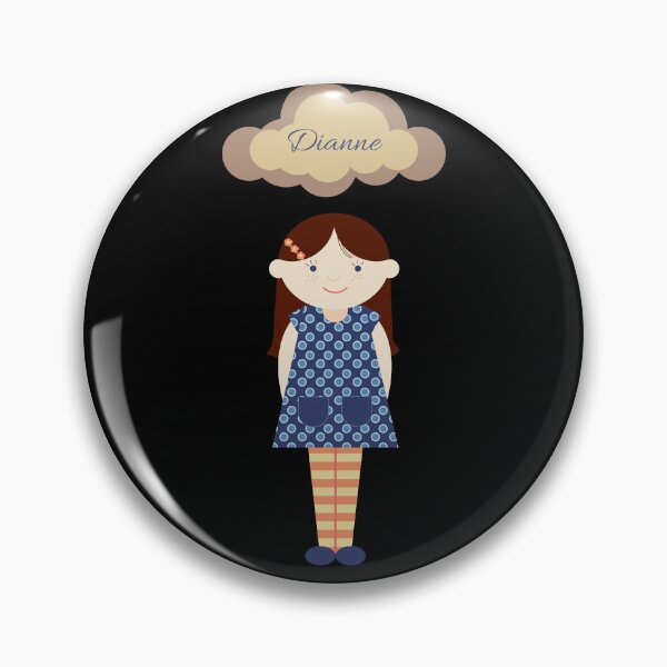 Item preview, Dianne my queen, my princess cute illustration designed and sold by DigitalMagShop.