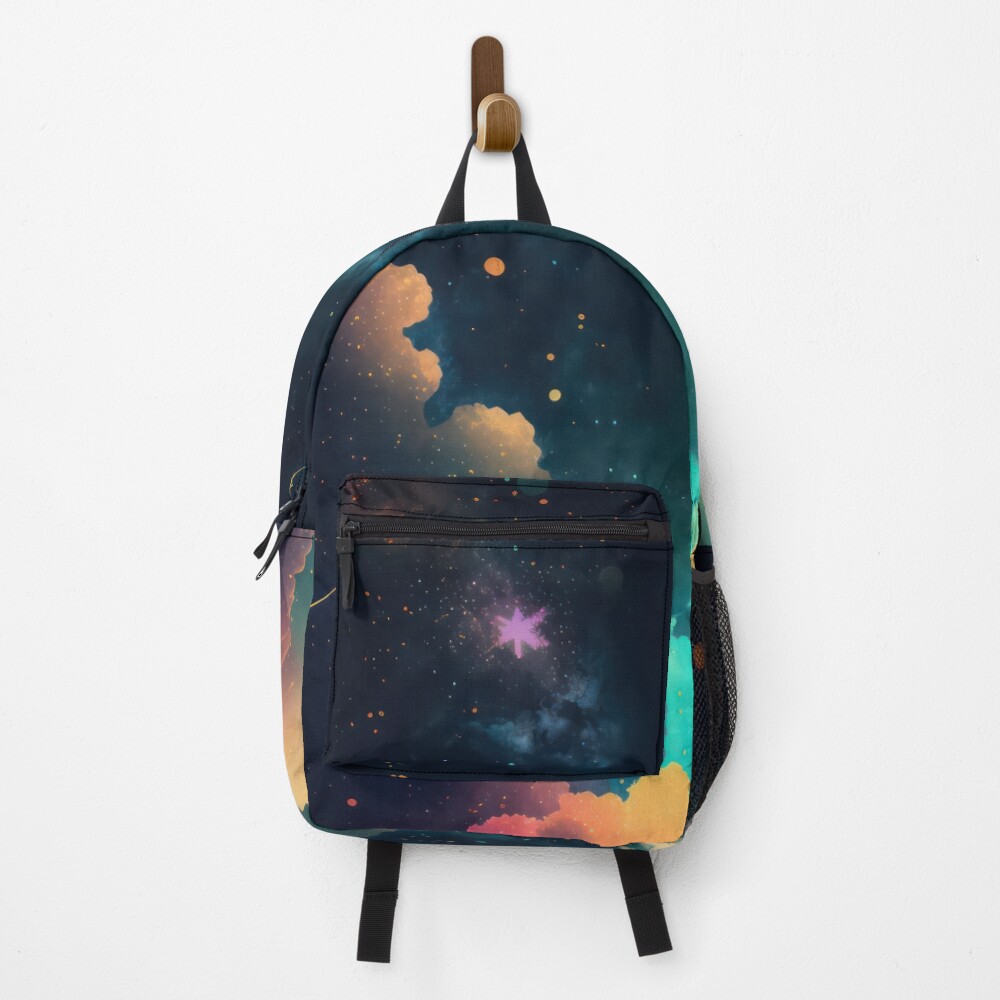 Vista previa del artículo con la obra «Mochila», diseñado y vendido por SeedDesign.