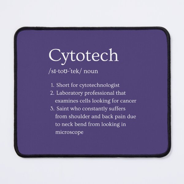 Item preview, Cytotech Funny Definition Cytotechnology Laboratory dark background designed and sold by Brasilia.