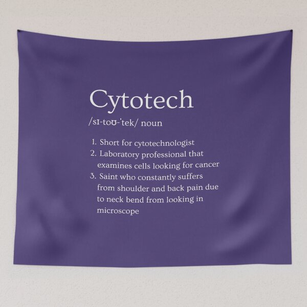 Item preview, Cytotech Funny Definition Cytotechnology Laboratory dark background designed and sold by Brasilia.