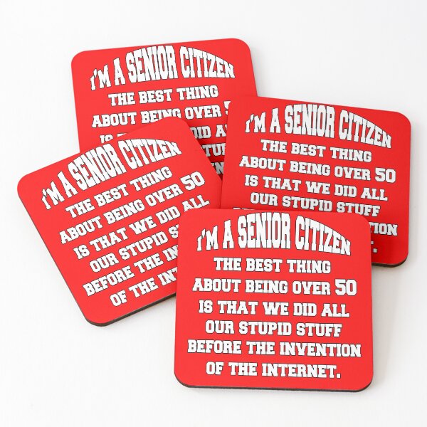 Item preview, Senior Citizen Funny Humor The Best Thing About Being Over 50 designed and sold by fantasticdesign.
