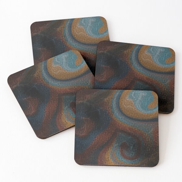 Item preview, Copper & Teal No. 2 designed and sold by Inkykindofday.