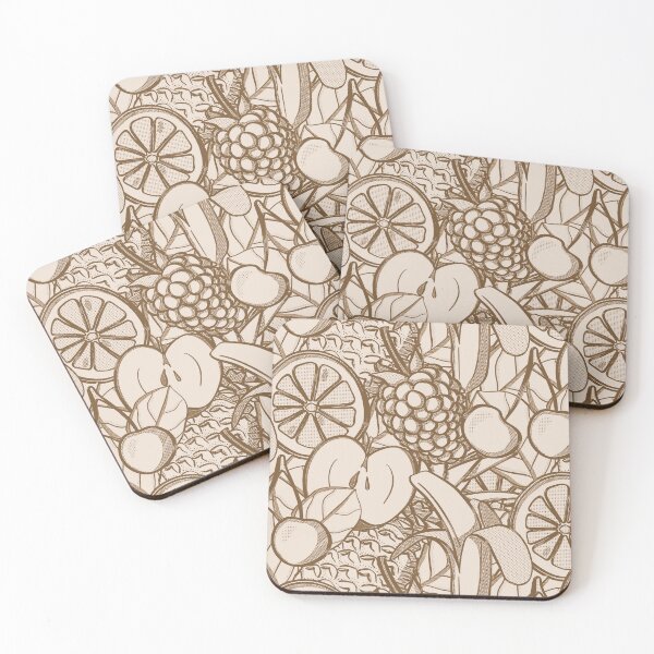 Item preview, Fruit cocktail in Sepia designed and sold by LucyFaulke.