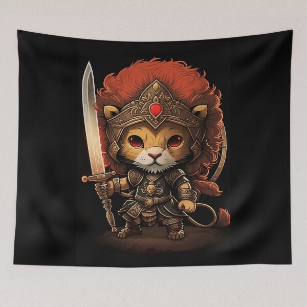Item preview, Battle Ready Lion Prince designed and sold by Wolf-Pack-Shop.