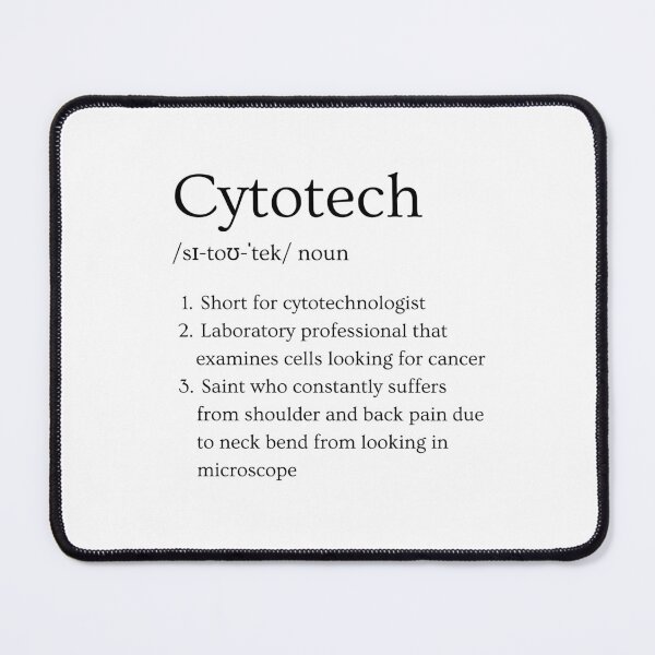 Item preview, Cytotech Funny Definition Cytotechnology Laboratory white background designed and sold by Brasilia.