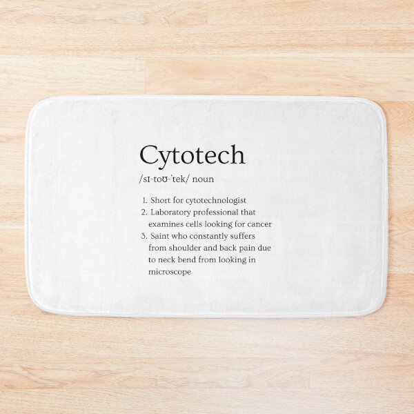 Item preview, Cytotech Funny Definition Cytotechnology Laboratory white background designed and sold by Brasilia.