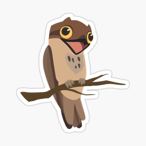Item preview, Nyctibius jamaicensis - northern potoo designed and sold by SharkyArcade.