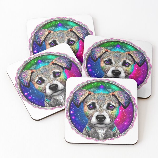 Item preview, Mandala Jack Russell III Dog designed and sold by mandalacat.