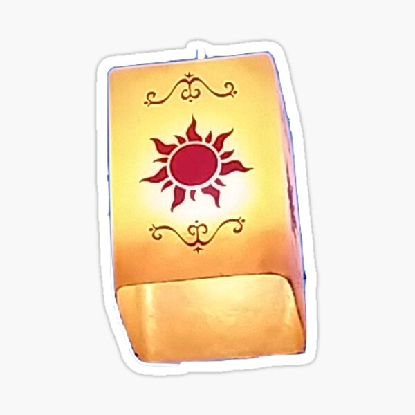 Rapunzel Lantern Stickers Redbubble