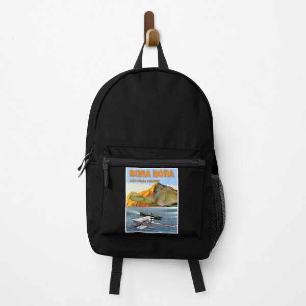 Item preview, Lufthansa Airlines : Vintage Fly To Bora Bora Travel Advertising Print designed and sold by posterbobs.