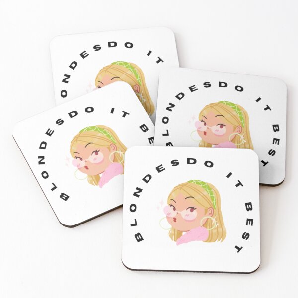 Aperçu de l'œuvre Les blondes font mieux - Les blondes sont les meilleures créée et vendue par funkyfreshfinds.
