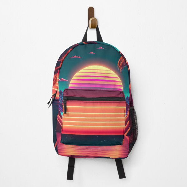 Item preview, Sunset Mirage: A Synthwave Illusion designed and sold by Mullet Monkey.