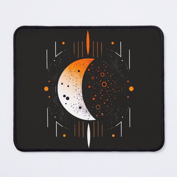 Item preview, Moon clock designed and sold by Jada-Art-Shop.