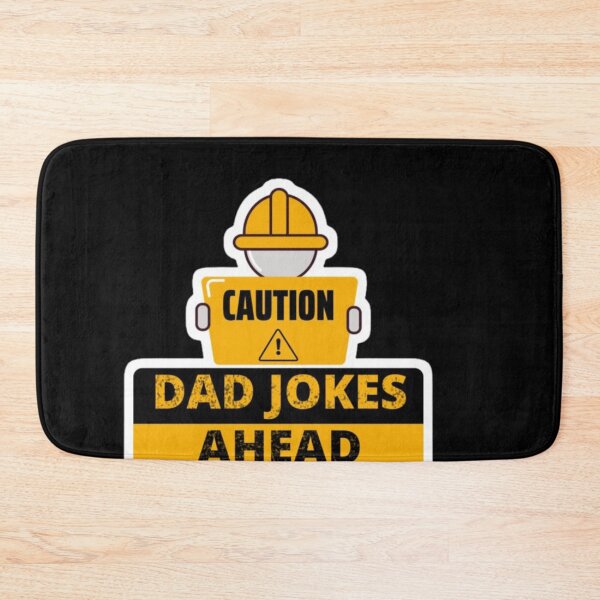 Item preview, Caution Dad Jokes Ahead Essential Funny Gift designed and sold by AZIRRU ⭐⭐⭐⭐⭐ (954 reviews).