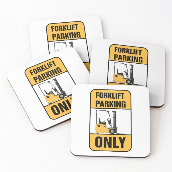 Item preview, Forklift parking only. designed and sold by safetyguide.