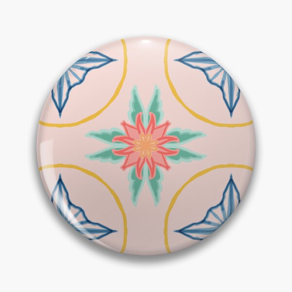Item preview, flower and blue star designed and sold by MartiJaunarena.