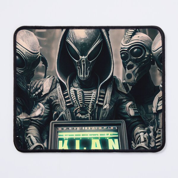 Item preview, Tha Klan Intergalactic Rap Group / Alien Rap Battle designed and sold by ZGigerBarker.