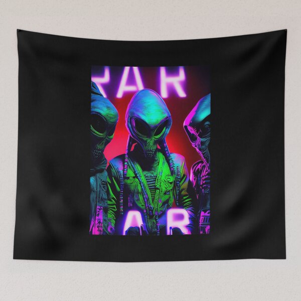 Item preview, Rar Mari Intergalactic Rap Group / Alien Rap Battle designed and sold by ZGigerBarker.