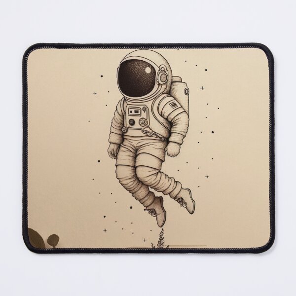 Item preview, Minimal Astronaut Piece designed and sold by SpiceupStudios.