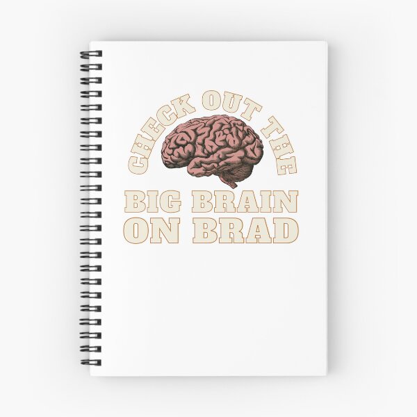 Item preview, Check Out The Big Brain On Brad designed and sold by barrelroll909.