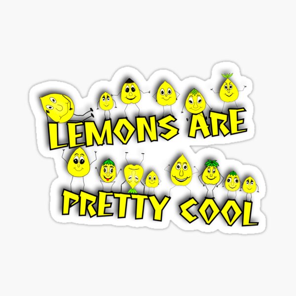 Lemons Sticker