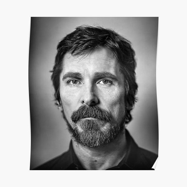 Christian Bale Aeshtetic Poster