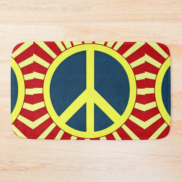 Item preview, Retro Style Peace Sign Design 4 - Stand Out with a Unique Artwork designed and sold by nicpa-art.