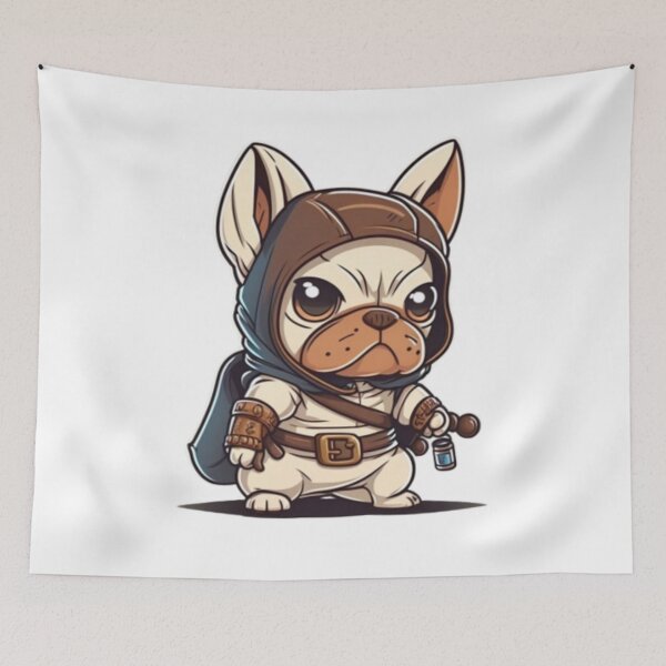 Item preview, Frenchie the Ninja French Bulldog  designed and sold by PetsEnough.