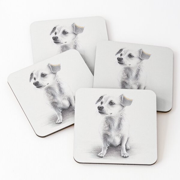 Item preview, Dog Art, a realistic dog drawing puppy sketch.  Dog Sketch designed and sold by PhotoCreationXP.