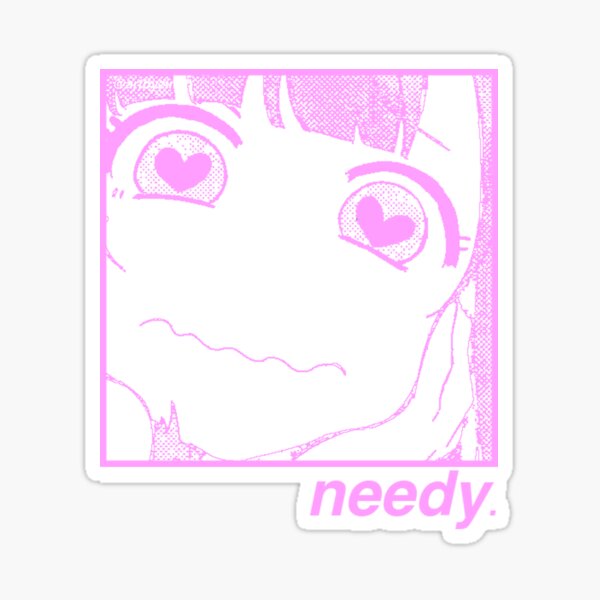 Anime Girl Face Stickers for Sale