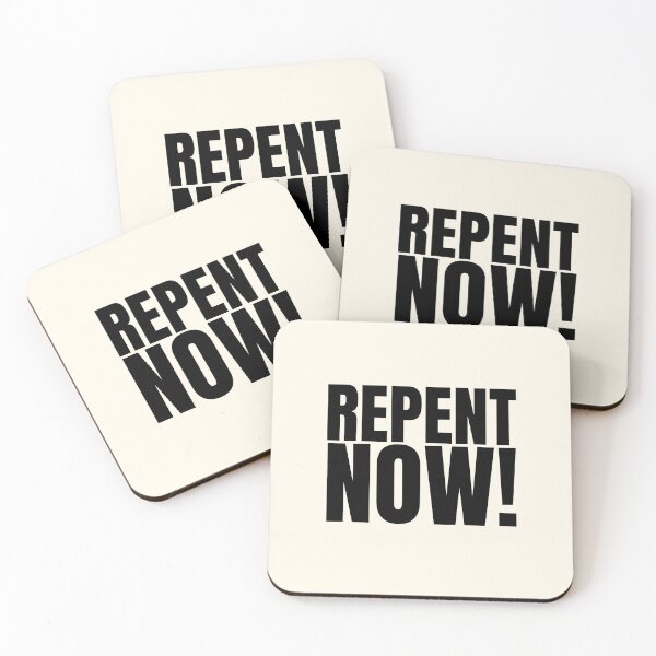 Item preview, Repent Now designed and sold by FunnyFactDesign.
