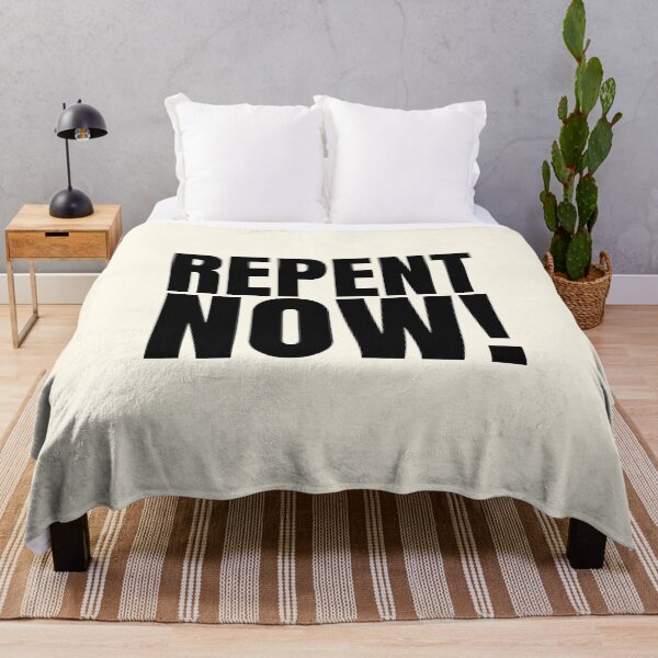 Item preview, Repent Now designed and sold by FunnyFactDesign.