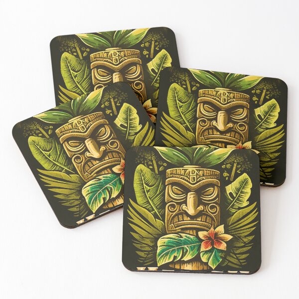 Item preview, Hawaii tiki designed and sold by Kona Cat Creationz.