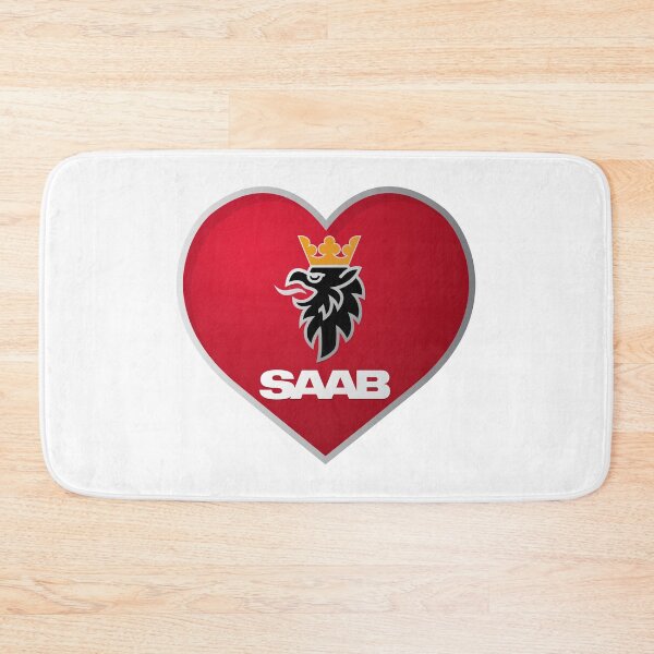 Item preview, SAAB Red Heart - Love of SAAB Cars designed and sold by blackdogshop.
