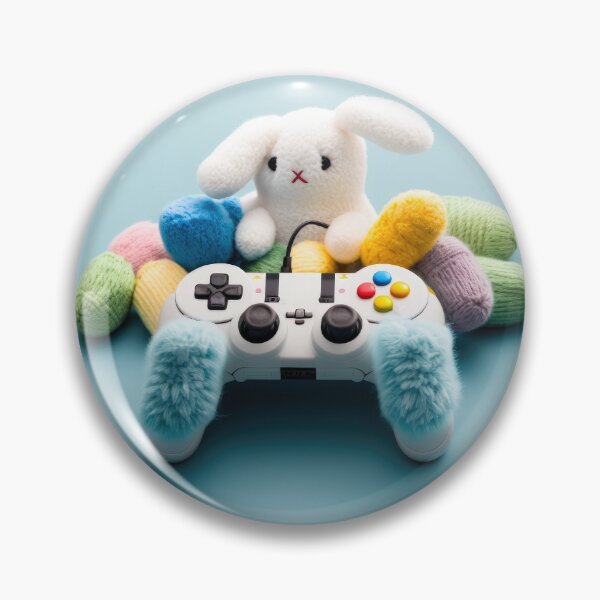 Item preview, Easter Bunny Controller Sticker Easter Eggs designed and sold by DeRosa3DDesigns.