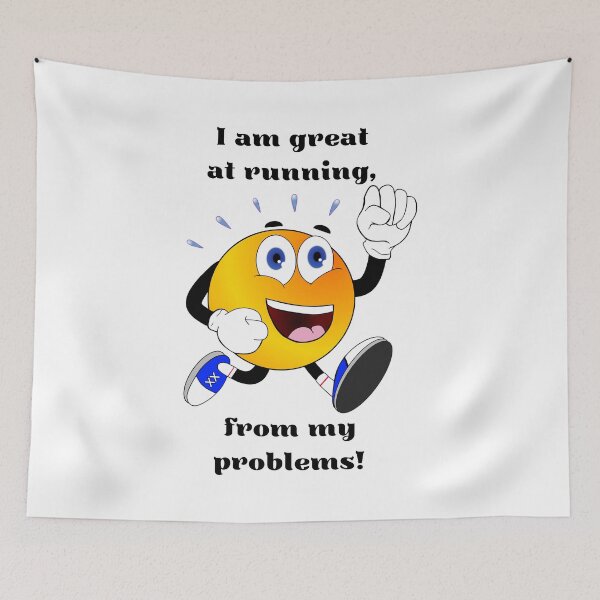 Item preview, I am great at running, from my problems! designed and sold by courtney petersen.