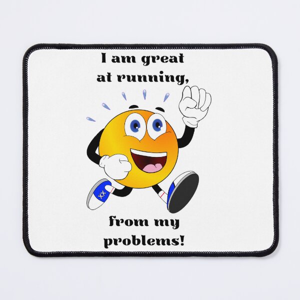 Item preview, I am great at running, from my problems! designed and sold by courtney petersen.
